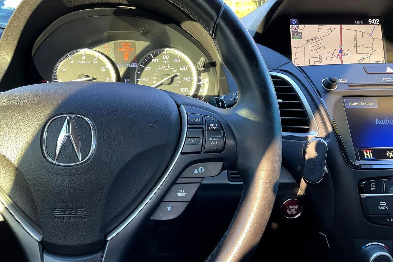 Used 2016 Slate Silver Metallic Acura Tech Pkg image 24