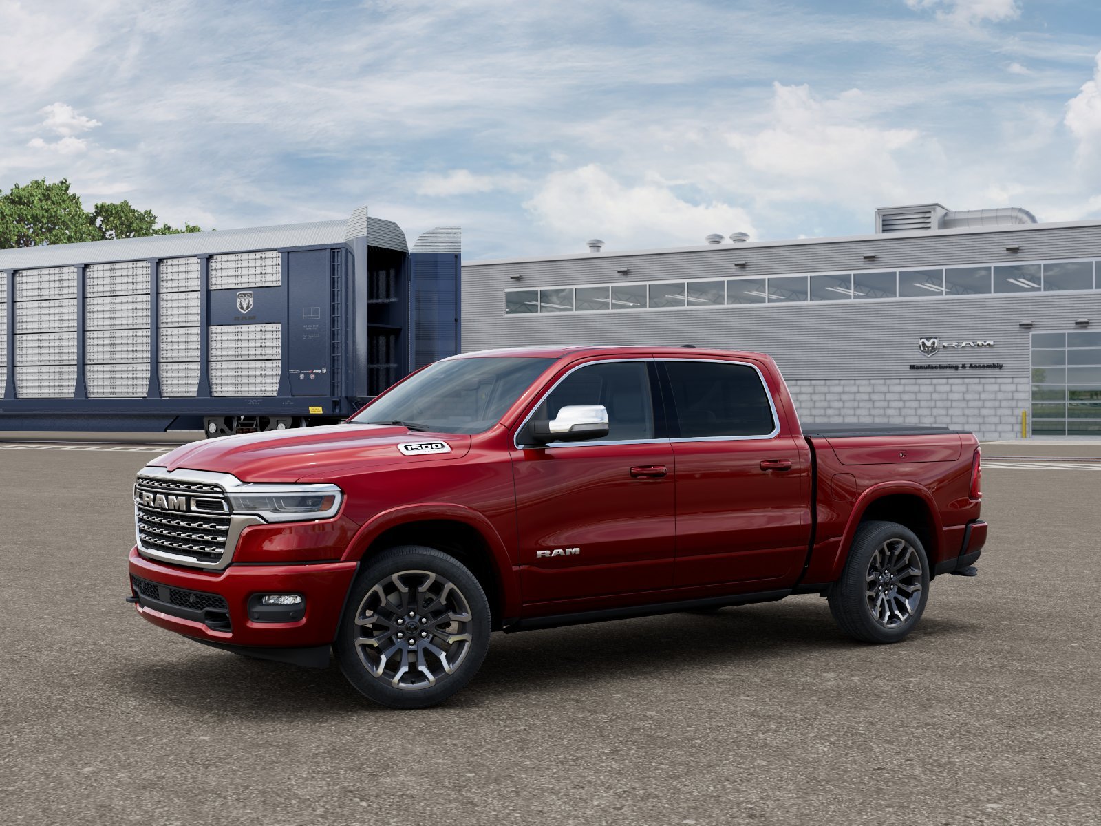 New 2026 Molten Red Pearl-Coat Exterior Paint RAM Limited image 20