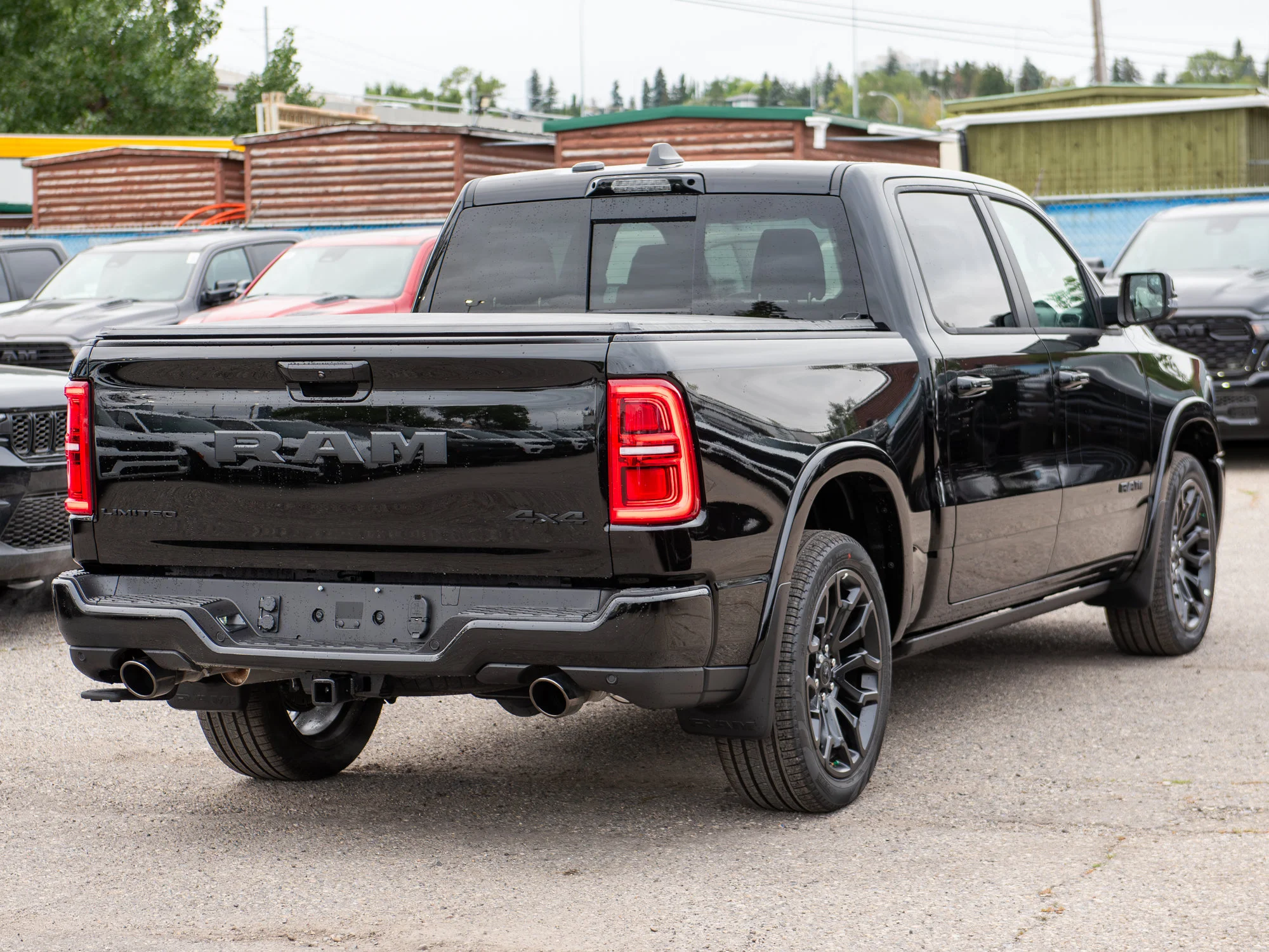 New 2026 Black RAM Limited Night* Crew Cab 4x4, 540 Horsepower, Massage Seats, Head-Up Display image 9