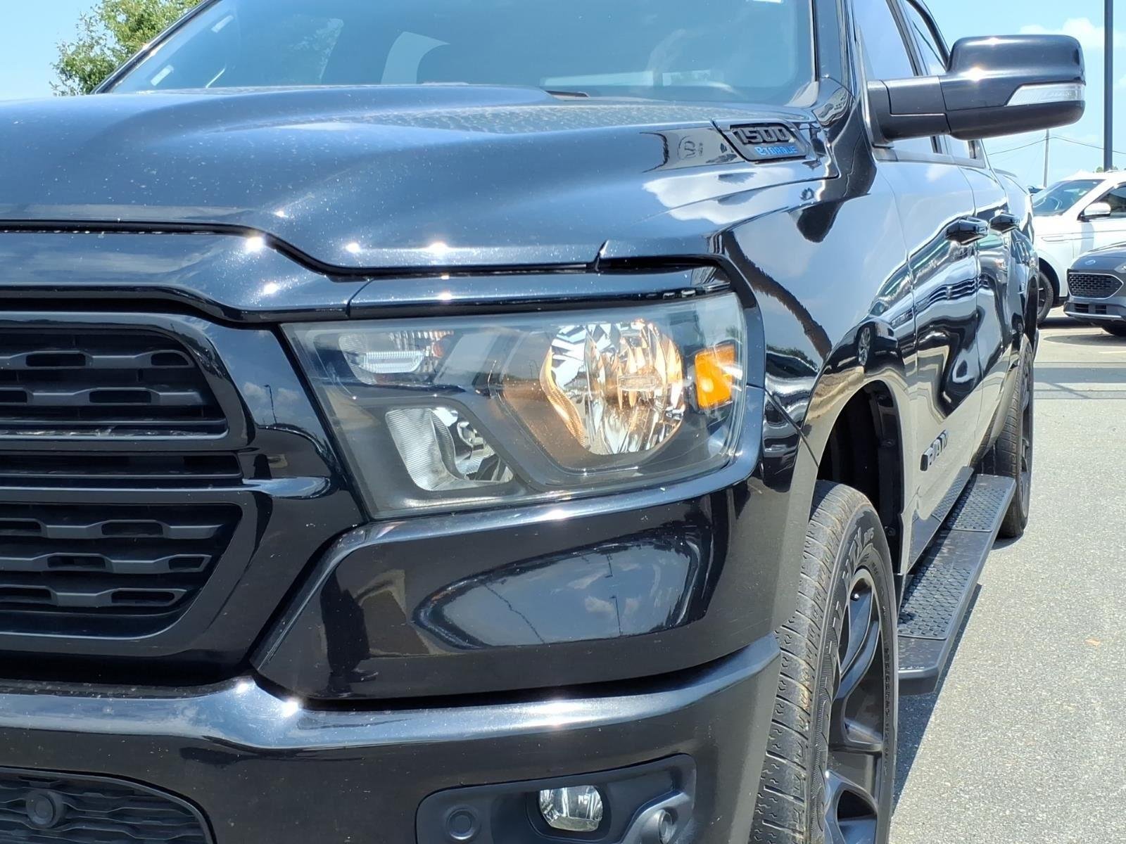 Used 2022 Diamond Black Crystal Pearlcoat Ram Big Horn image 16