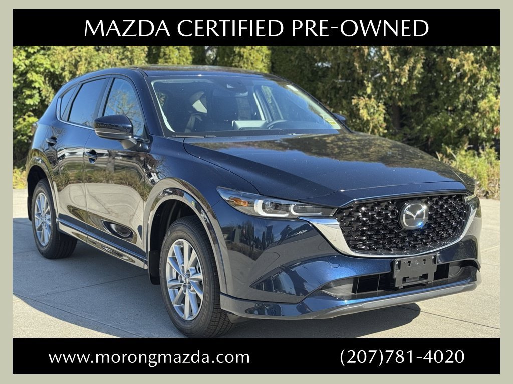 Certified Used 2025 Blue Mazda 2.5 S Preferred Package image 1