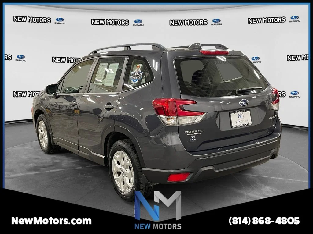 Used 2021 Magnetite Gray Metallic Subaru Base image 3