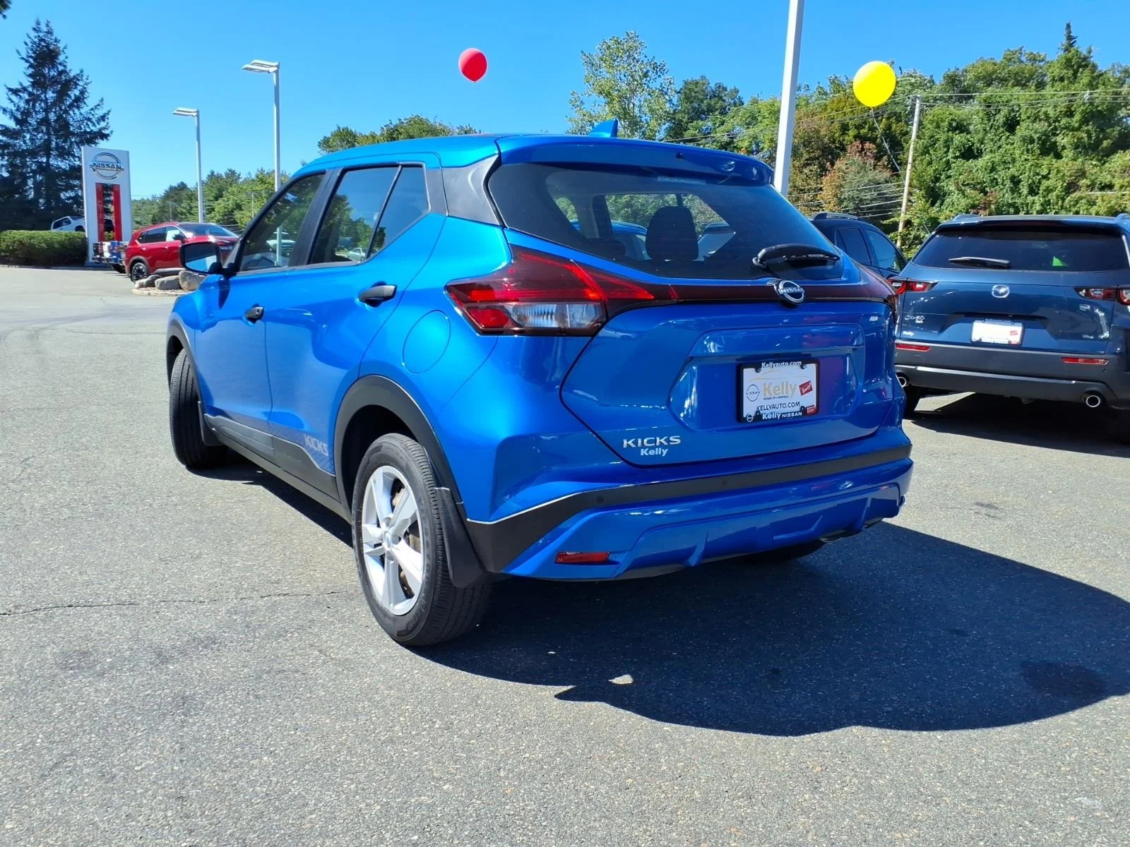 Certified Used 2023 Electric Blue Metallic Nissan S image 7