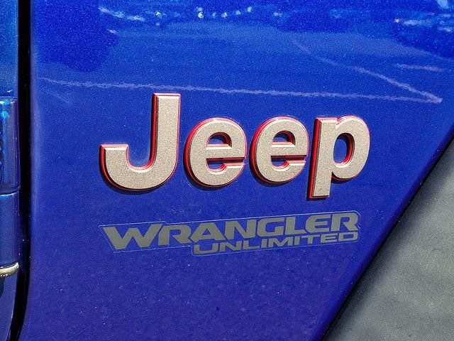 Used 2020 Ocean Blue Metallic Jeep Unlimited Rubicon image 29