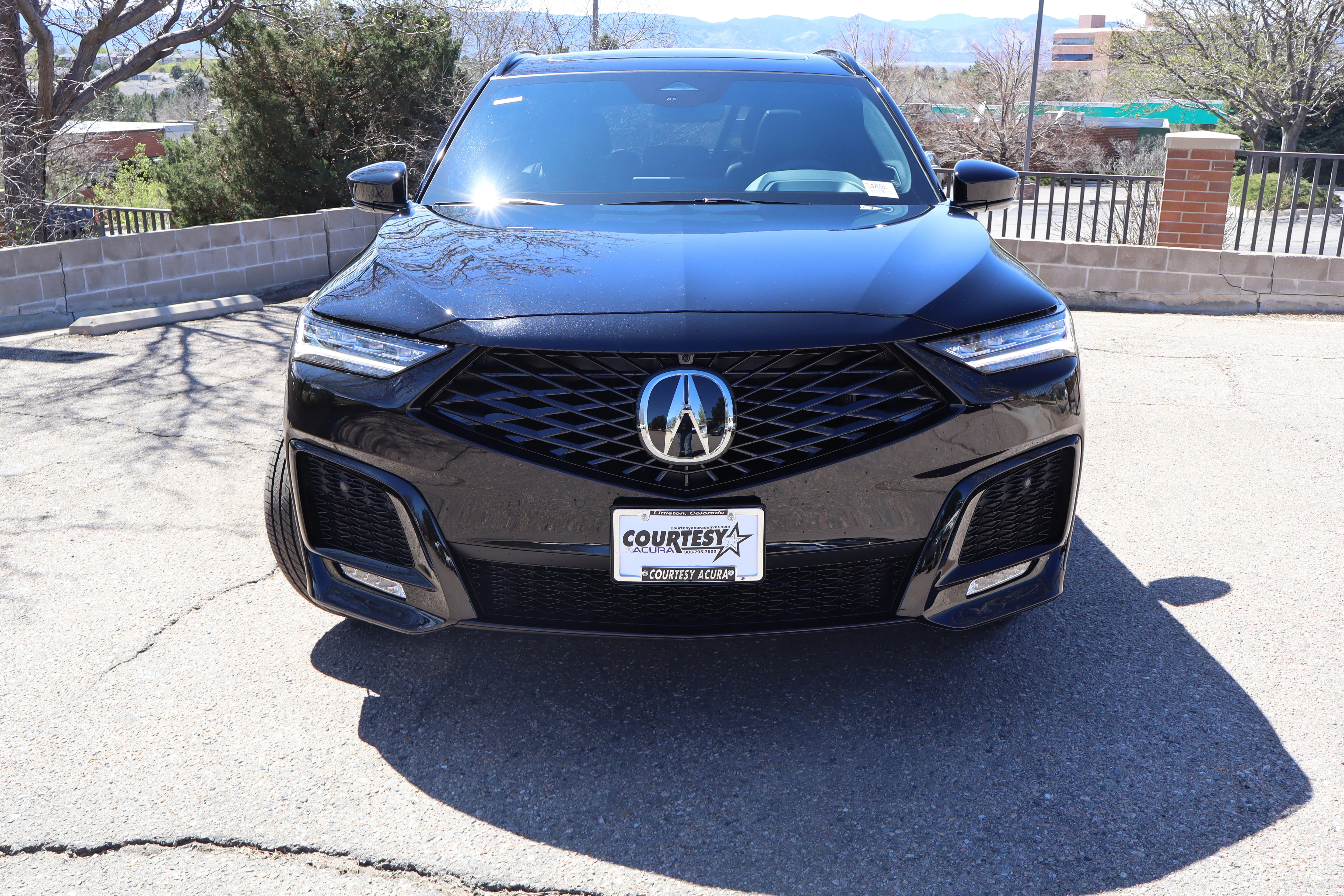 New 2026 Majestic Black Pearl Acura w/A-Spec Advance Package image 2