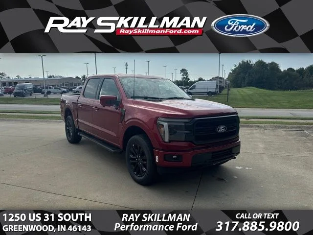 New 2026 Ruby Red Metallic Tinted Clearcoat Ford Lariat image 1