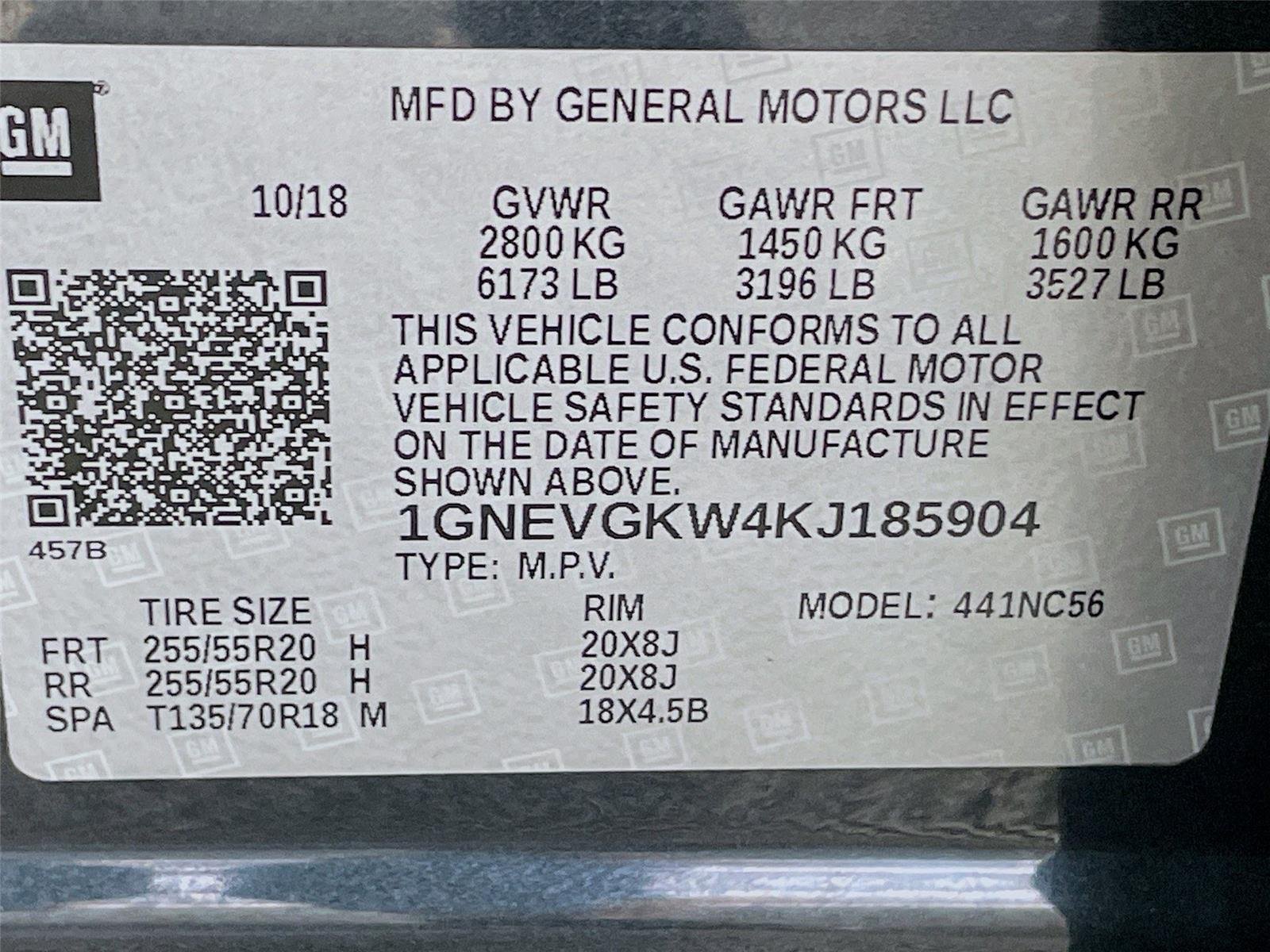 Used 2019 Graphite Metallic Chevrolet LT Cloth image 34