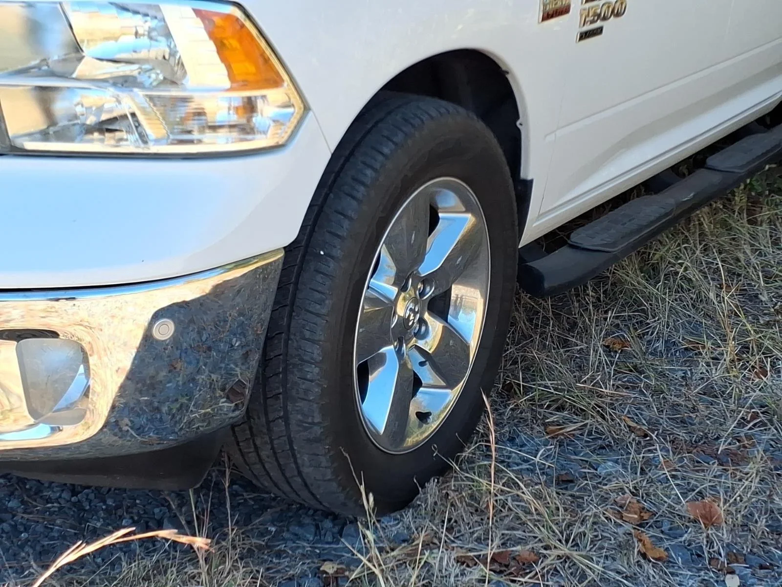 Used 2019 Bright White Clearcoat Ram Big Horn image 3