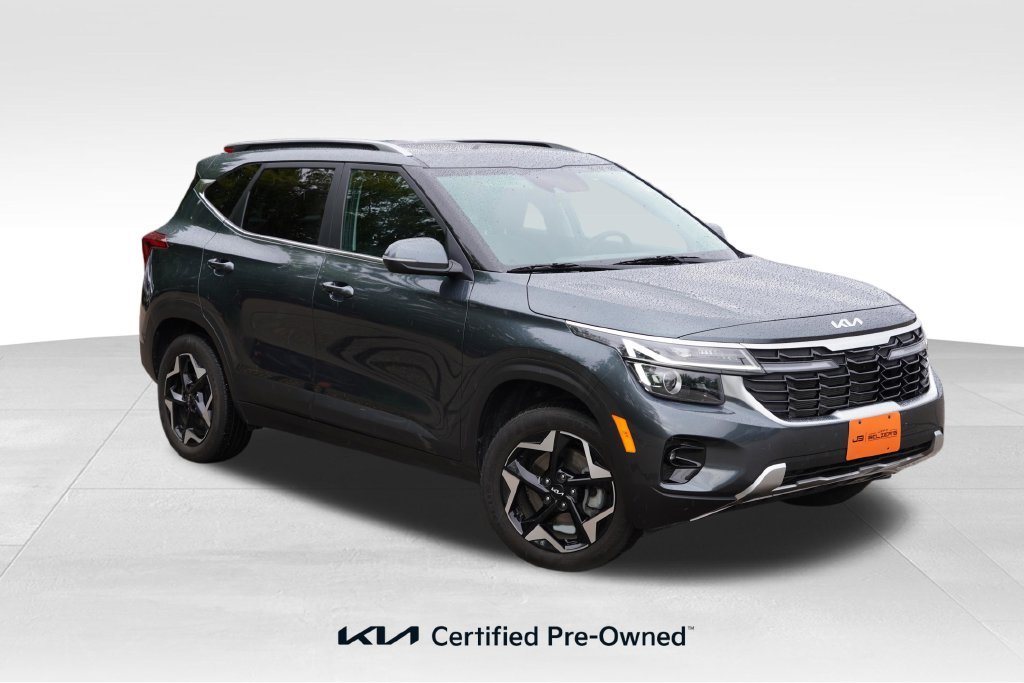 Used 2024 Gravity Gray Kia EX image 1