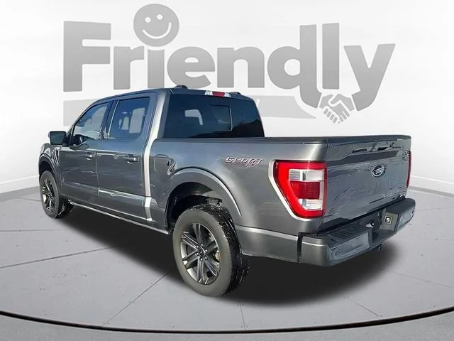 Used 2023 Gray Metallic Ford Lariat image 14