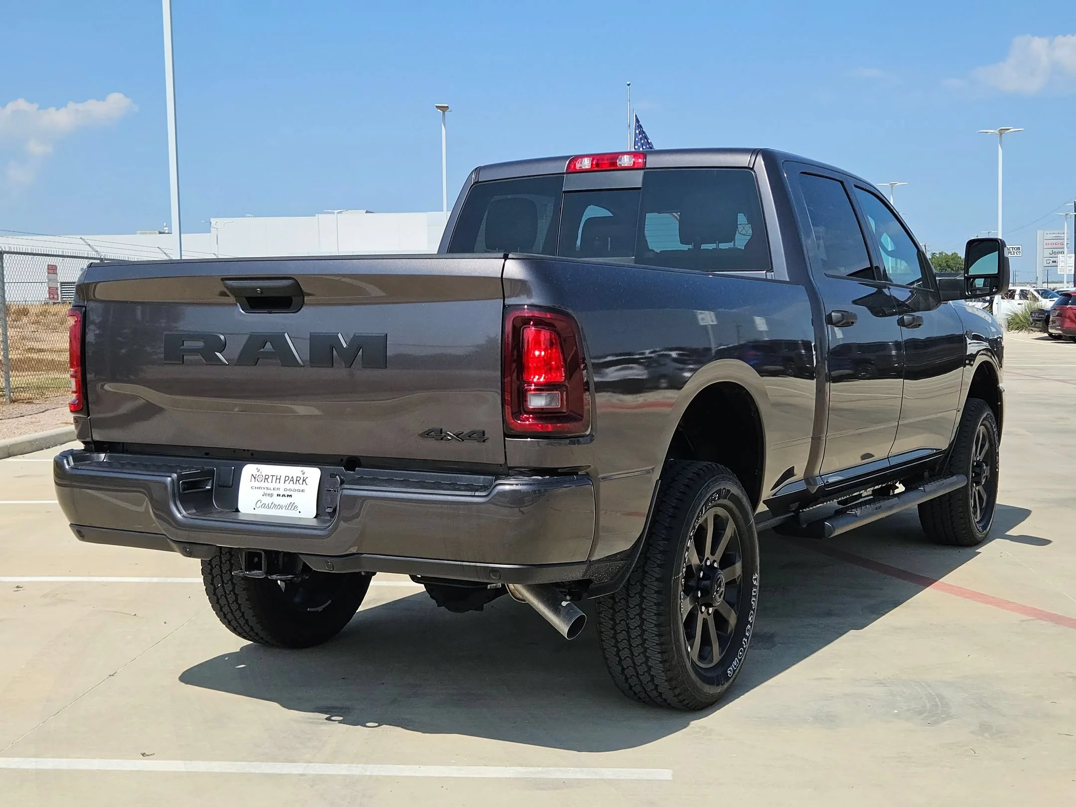New 2027 Granite Crystal Metallic Clearcoat RAM Black Express image 3