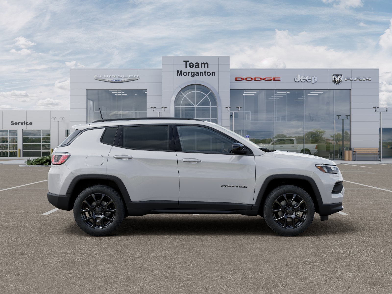 New 2026 Bright White Clear-Coat Exterior Paint Jeep Latitude image 47