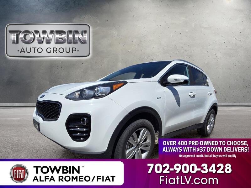 Used 2018 Clear White KIA LX AWD image 1