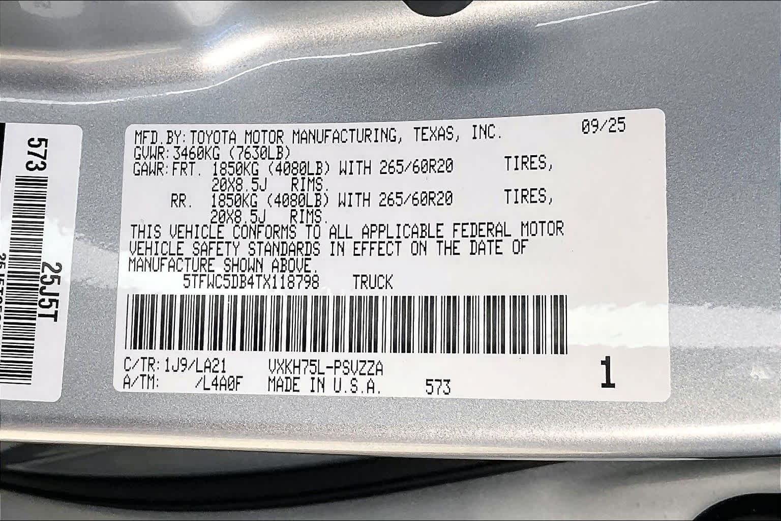 2026 Toyota Tundra Platinum - Photo 21