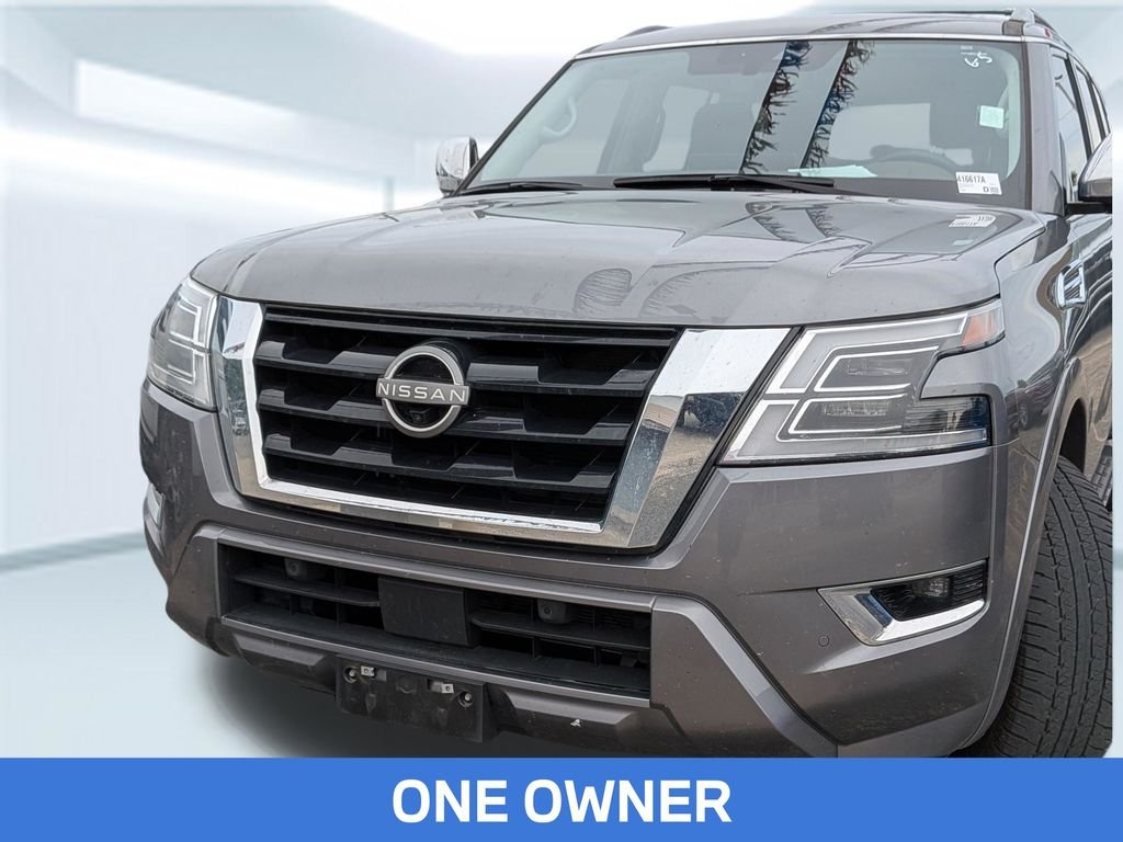 Used 2024 Gray Nissan Platinum image 2