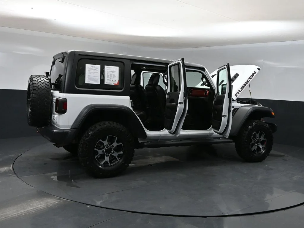 Used 2020 White Jeep Unlimited Rubicon image 40