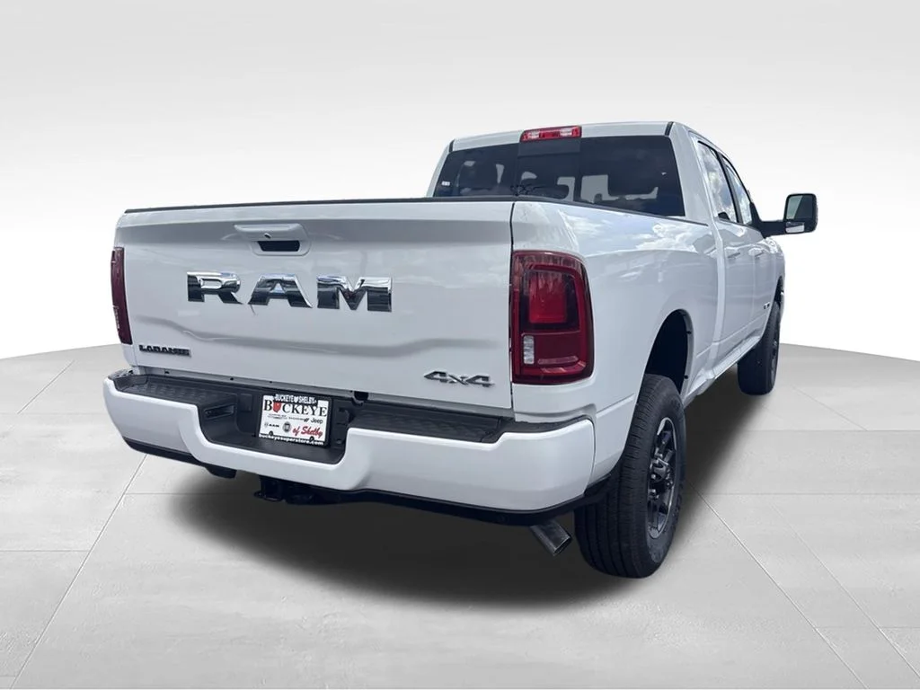 New 2026 Bright White Clear-Coat Exterior Paint RAM LARAMIE image 3