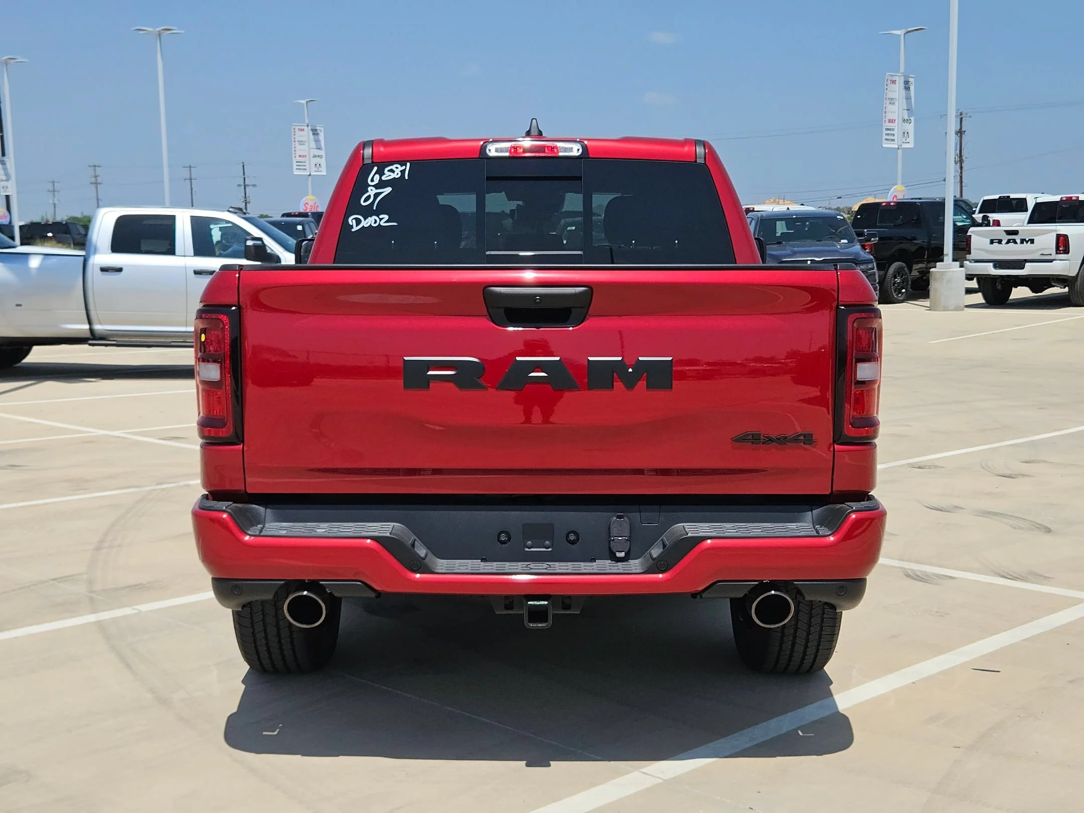 New 2026 Molten Red Pearlcoat RAM Express image 4