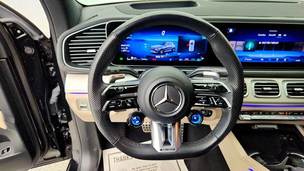 Used 2024 Obsidian Black Metallic Mercedes-Benz AMG® GLE 63 S 4MATIC+ SUV w/ 22