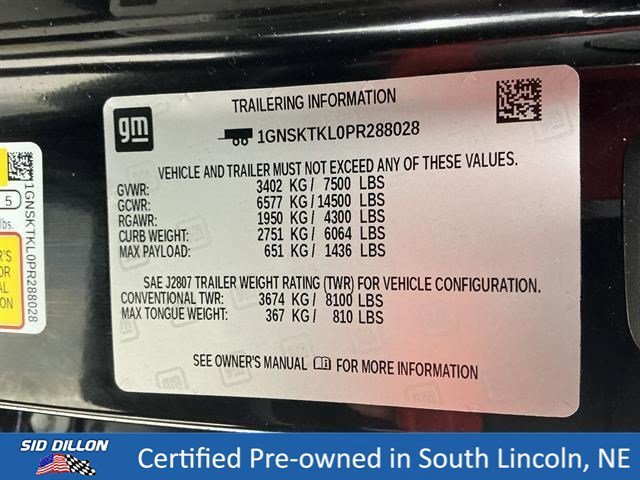 Used 2023 Black Chevrolet High Country image 15