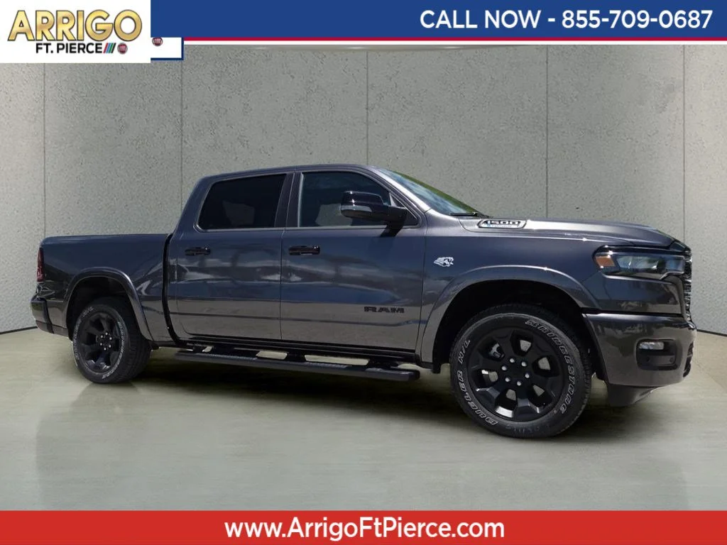 Certified Used 2026 Granite Crystal Metallic Clearcoat Ram Big Horn image 1