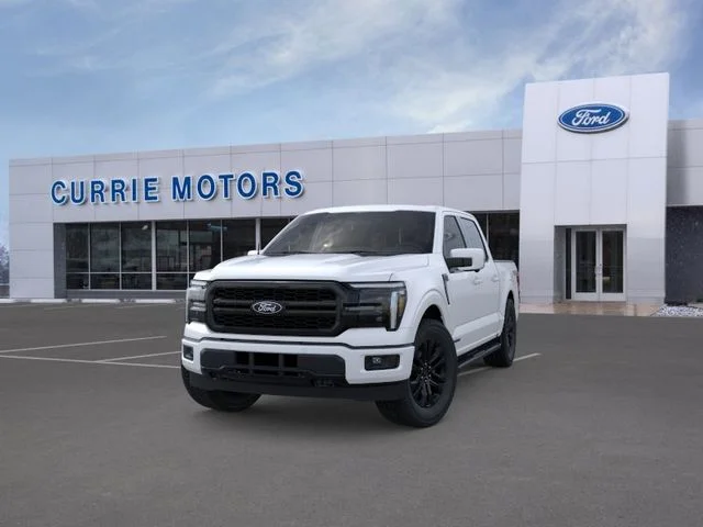 New 2026 Star White Metallic Tri-Coat Ford Lariat image 2