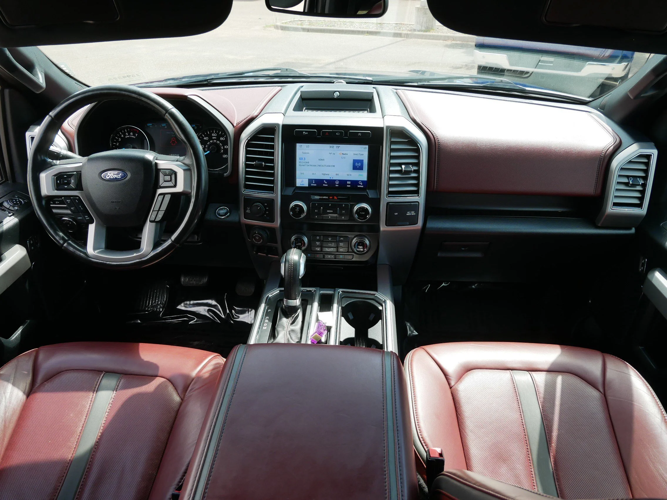 Certified Used 2020 Blue Jeans Metallic Ford Platinum image 10