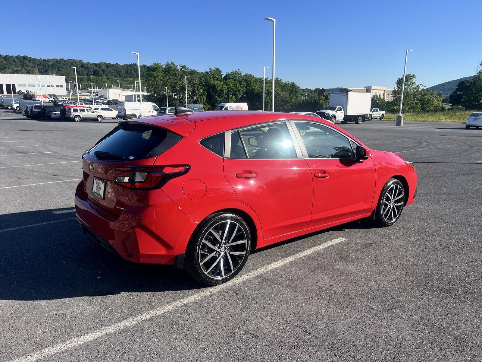 Certified Used 2025 Pure Red Subaru Sport image 11