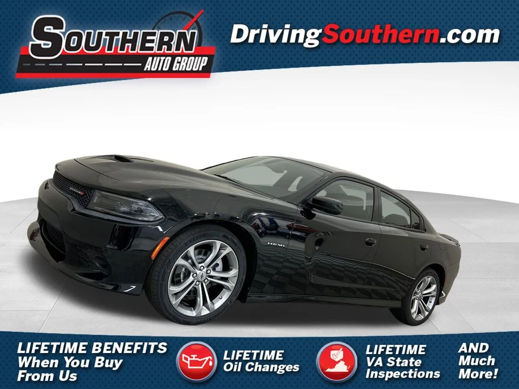 Used 2022 Black Dodge R/T image 1