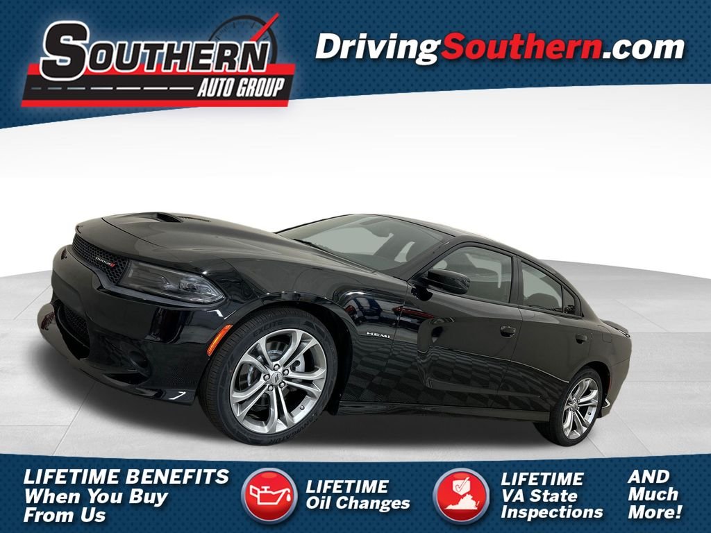 Used 2022 Black Dodge R/T image 1