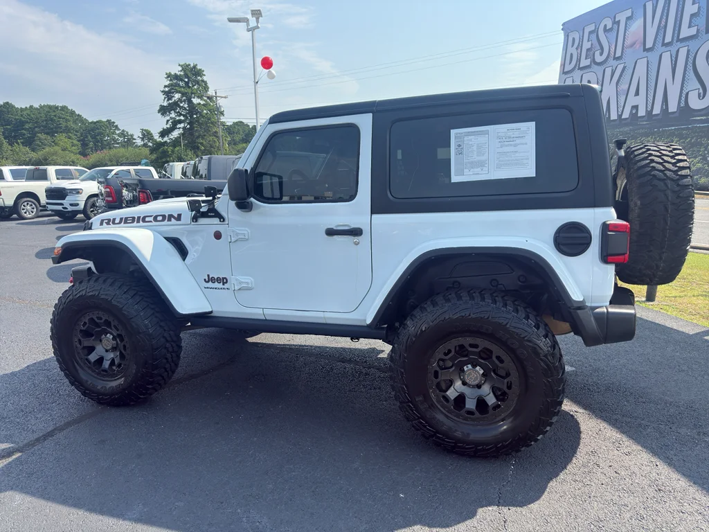 Used 2023 Bright White Clearcoat Jeep Rubicon image 8