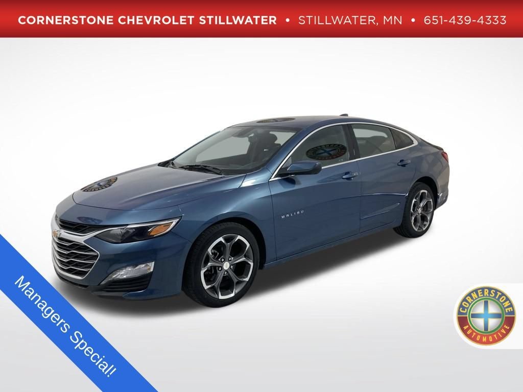 Used 2024 Lakeshore Blue Metallic Chevrolet 1LT image 1
