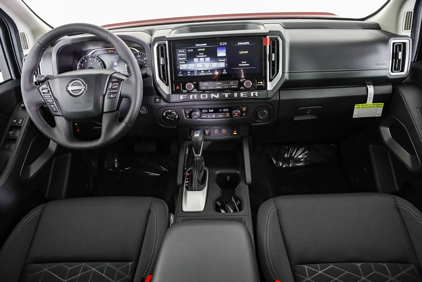 New 2025 Cardinal Red TriCoat Nissan Crew Cab SV image 14