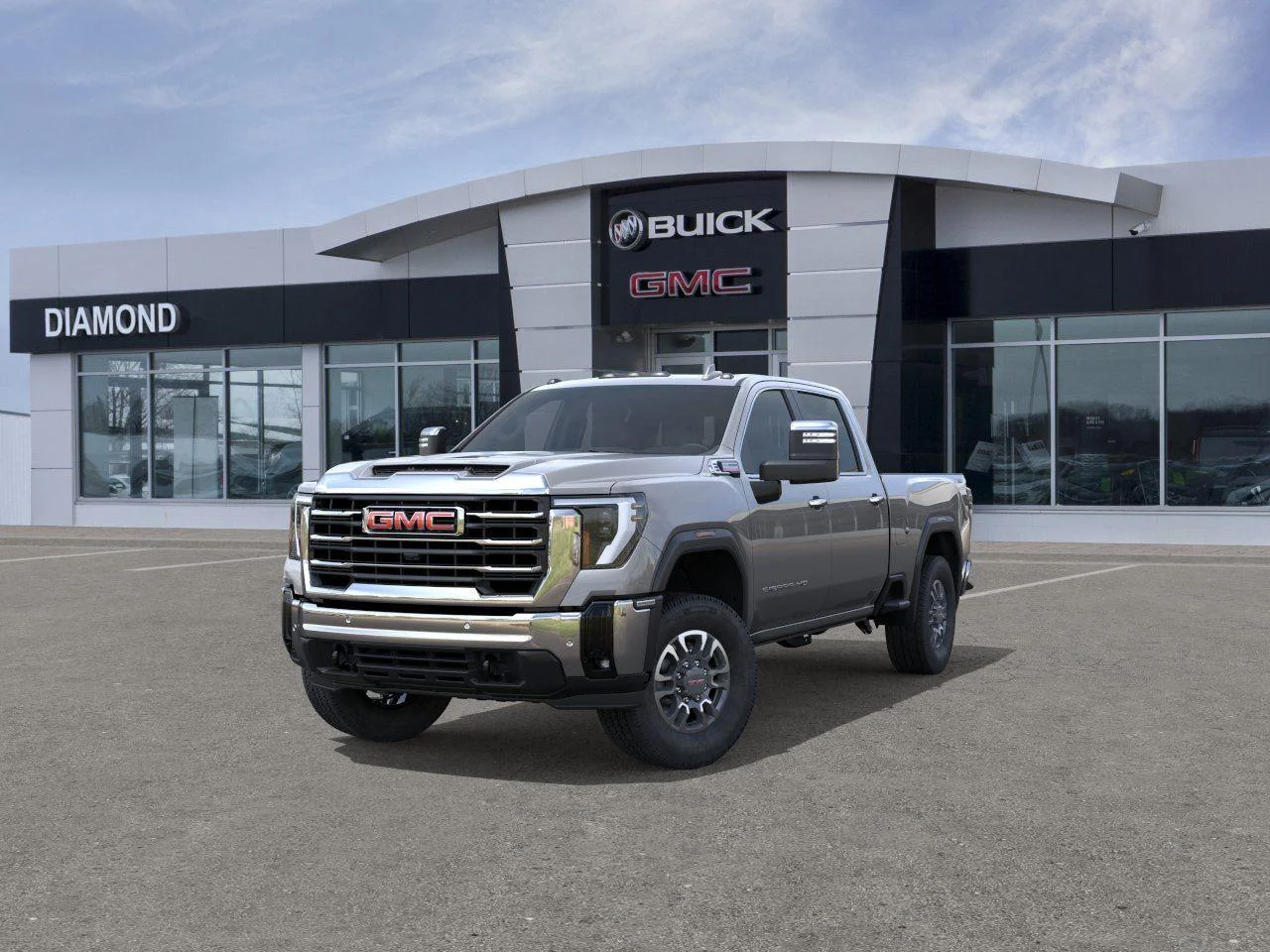 New 2026 Sterling Metallic GMC SLT image 8