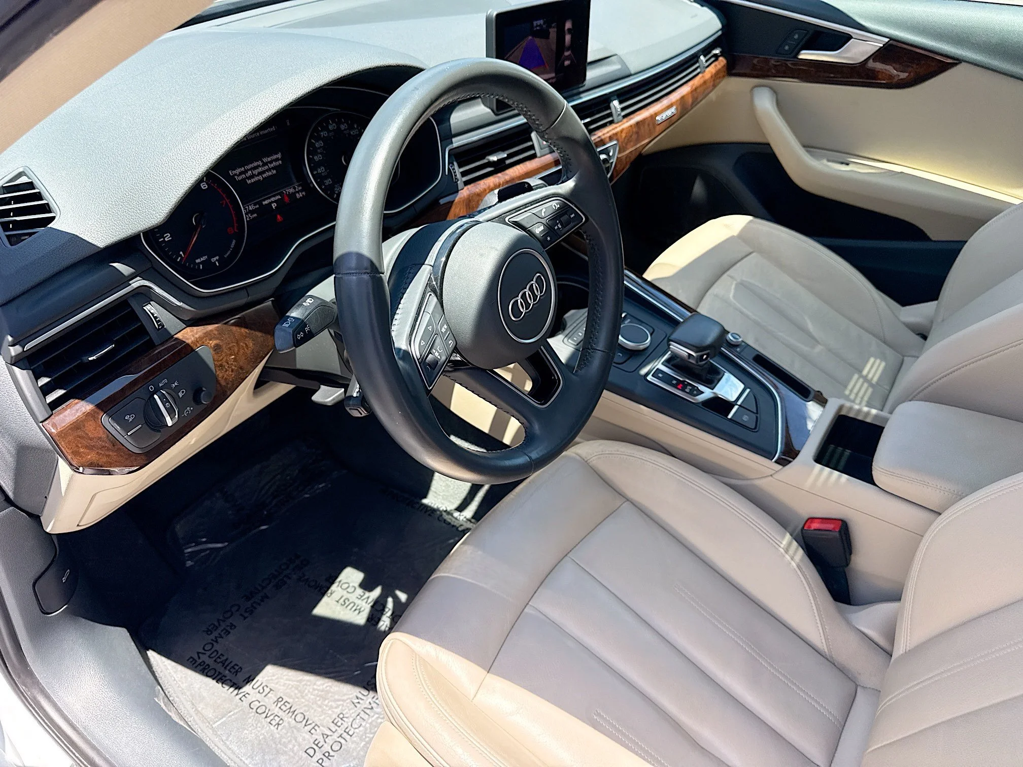 Used 2019 Glacier White Metallic Audi Premium image 24