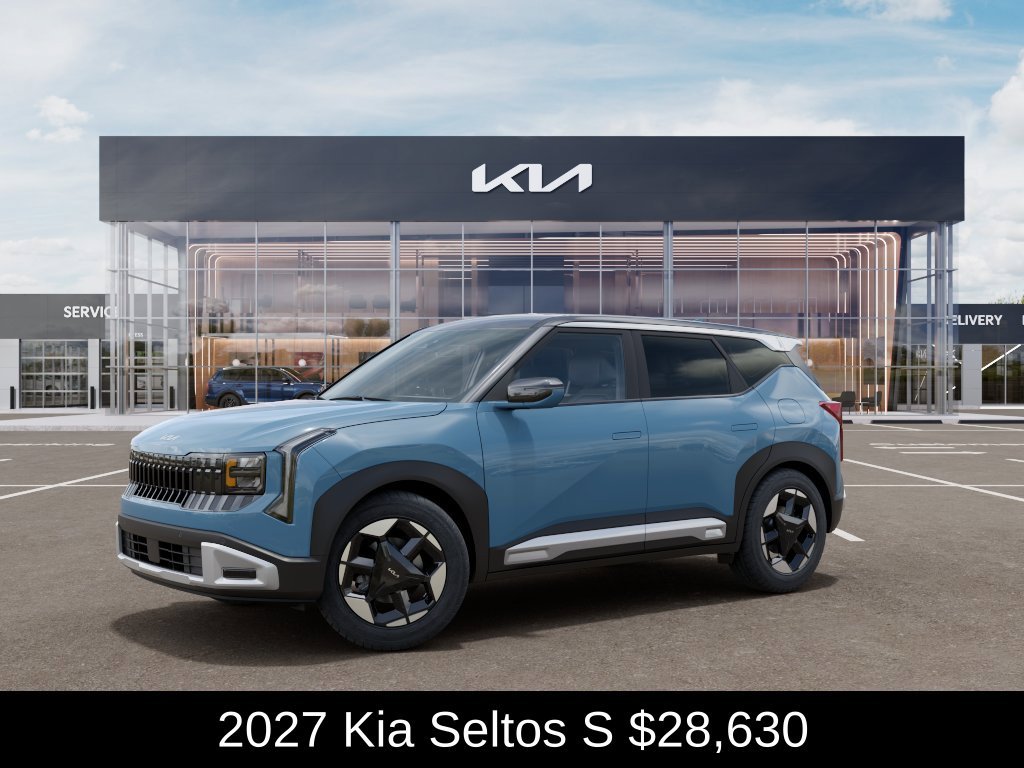 New 2027 Frost Blue/Black Roof Kia S image 4