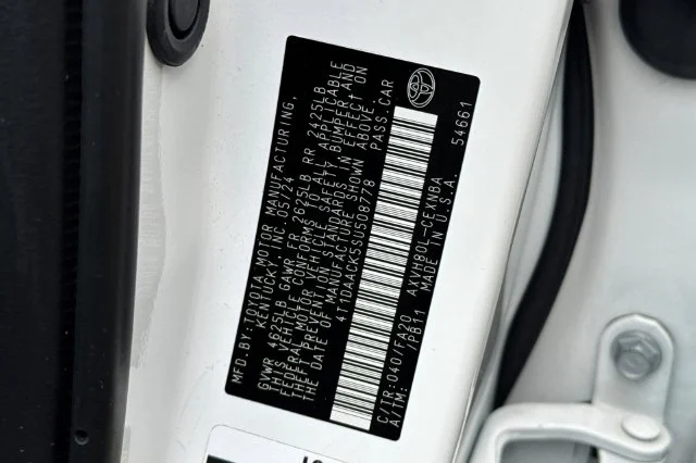 Certified Used 2025 White Toyota LE image 34