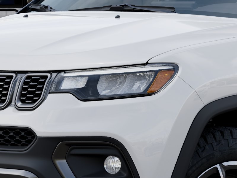 New 2026 Bright White Clear-Coat Exterior Paint Jeep Trailhawk image 10