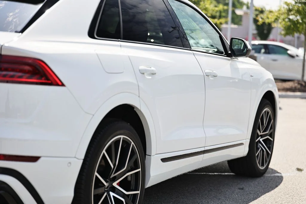 Used 2023 Carrara White Audi 55 Premium Plus image 8