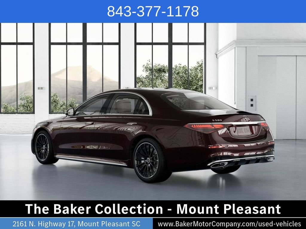 Used 2026 Red Mercedes-Benz S 580 image 29