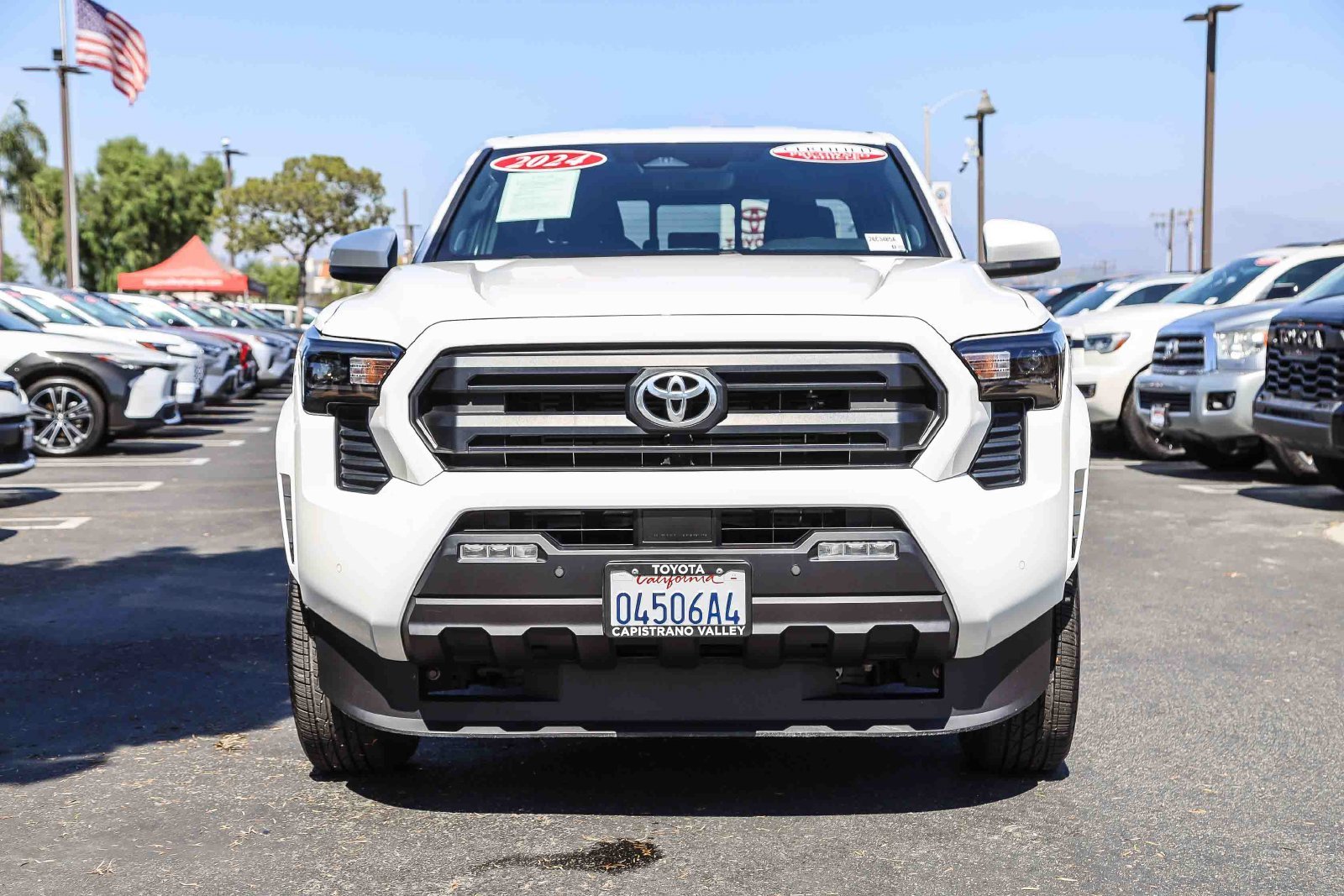 Certified Used 2024 White Toyota SR5 image 2