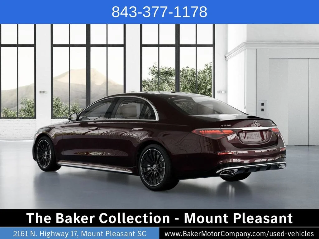 Used 2026 Rubellite Red Metallic Mercedes-Benz S 580 image 29