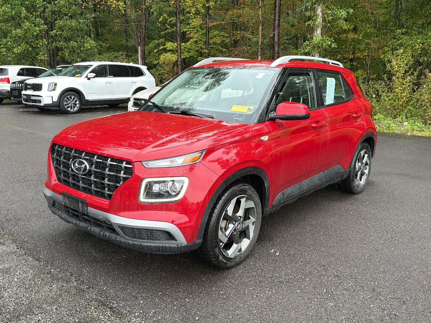 Used 2023 Scarlet Red Pearl Hyundai Limited image 12