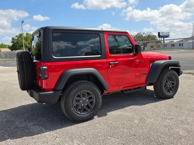 New 2026 Firecracker Red Clear-Coat Exterior Paint Jeep Sport S image 7