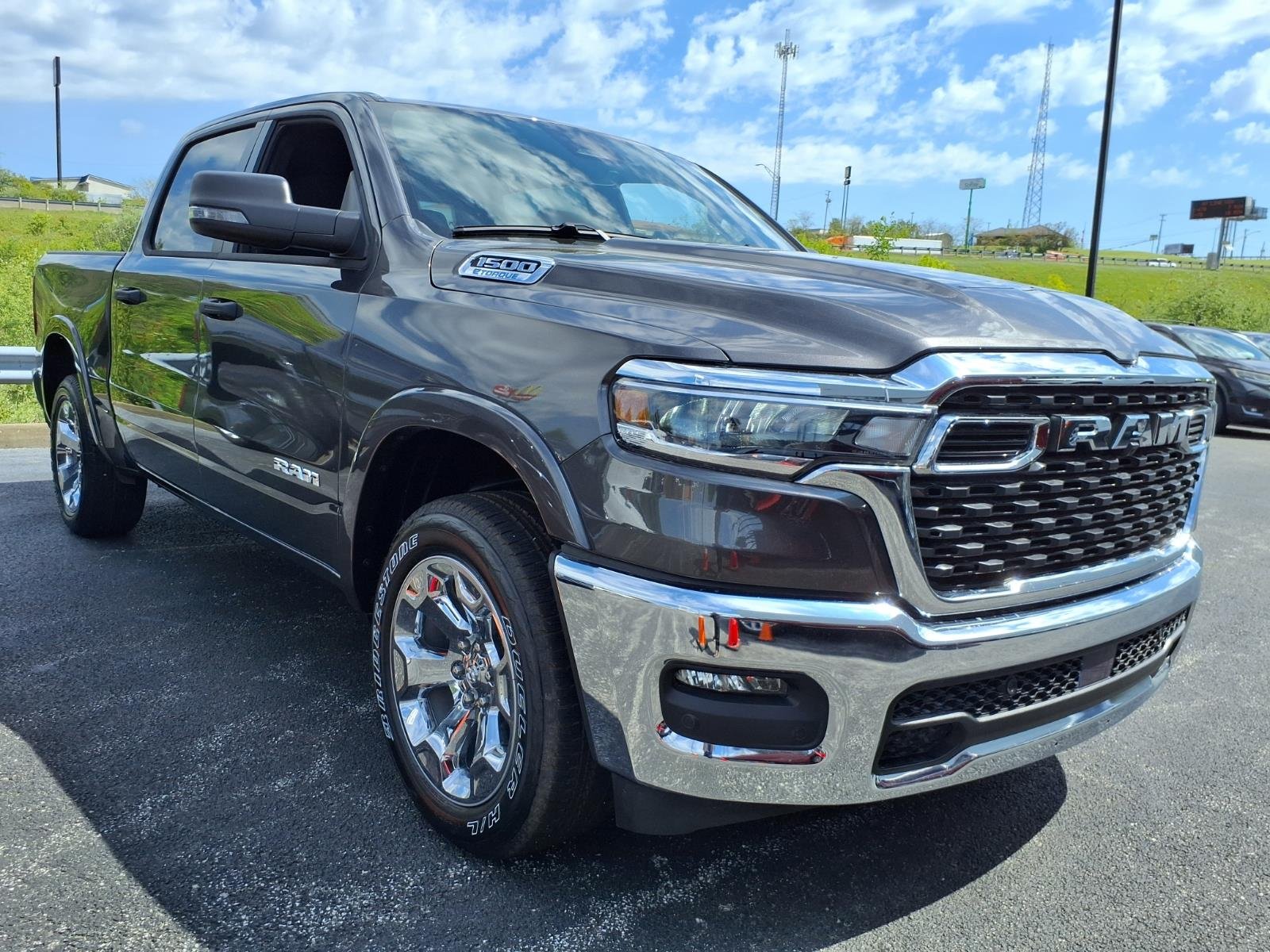 New 2026 Granite Crystal Metallic Clear-Coat Exterior Paint RAM Big Horn image 2