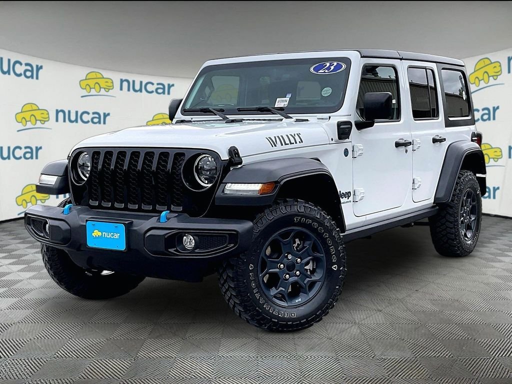 Used 2023 White Jeep Willys 4xe image 3