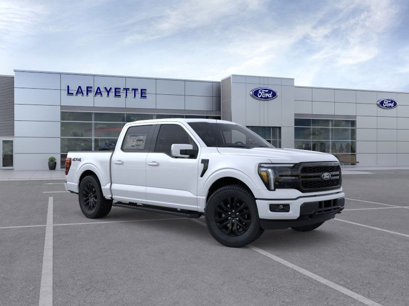 New 2026 Star White Metallic Tri-Coat Ford Lariat image 46