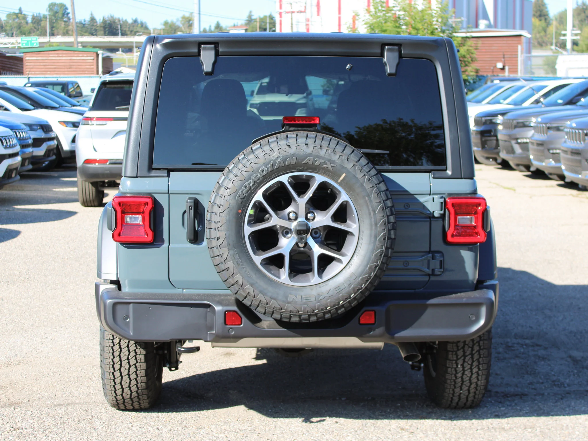 Used 2025 Dark blue Jeep Sport S* 4 Door 4x4, Remote Start, Safety Group, Alpine Audio image 4