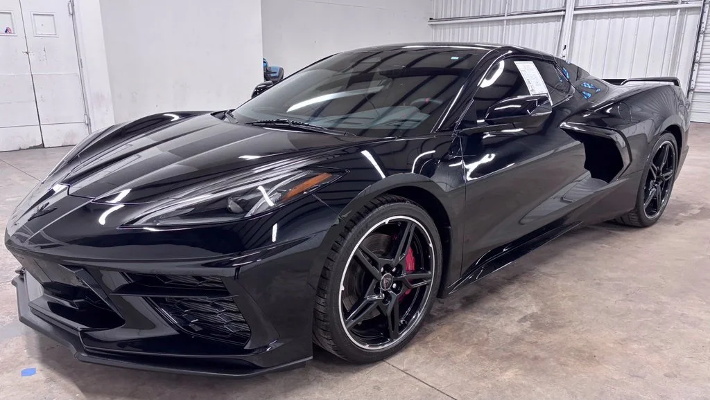 Used 2024 Black Chevrolet Stingray image 3