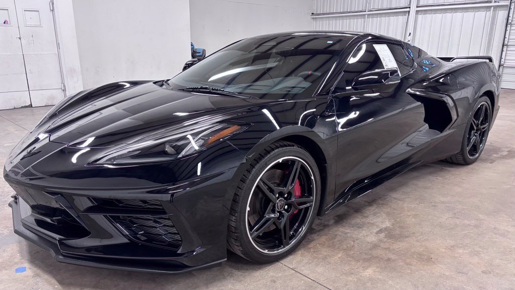 Used 2024 Black Chevrolet Stingray image 3
